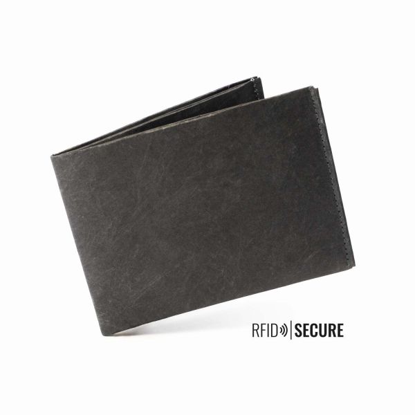 paprcuts Portemonnaie RFID Secure - Just Black 1117