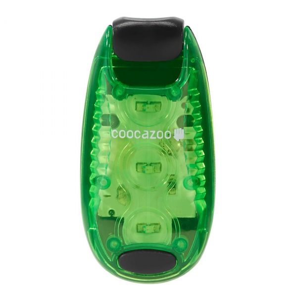 coocazoo LED SICHERHEITS-KLEMMLEUCHTE grün