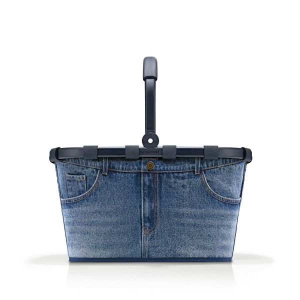 reisenthel Einkaufskorb carrybag frame jeans classic blue
