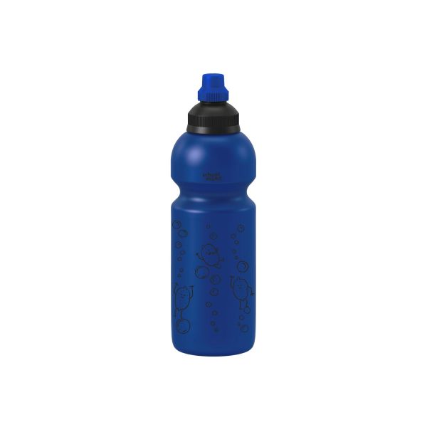 School Mood Trinkflasche blau, 600 ml