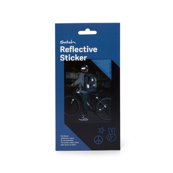 Satch Reflective Sticker Set Blau