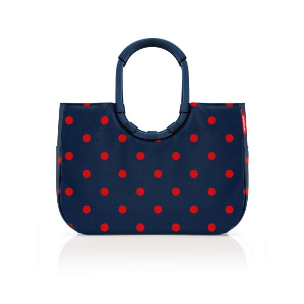 reisenthel loopshopper l frame mixed dots red