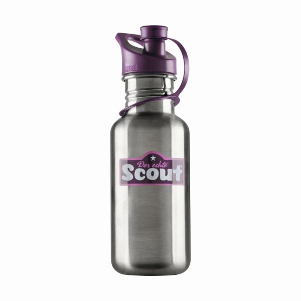 Scout Trinkflasche EDELSTAHL violett