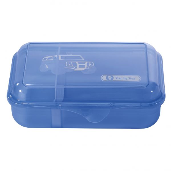 Step by Step Lunchbox &quot;Police Truck&quot;, Blau