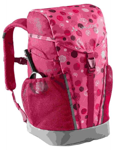 Vaude Kinderrucksack Puck 10, bright pink/cranberry, -